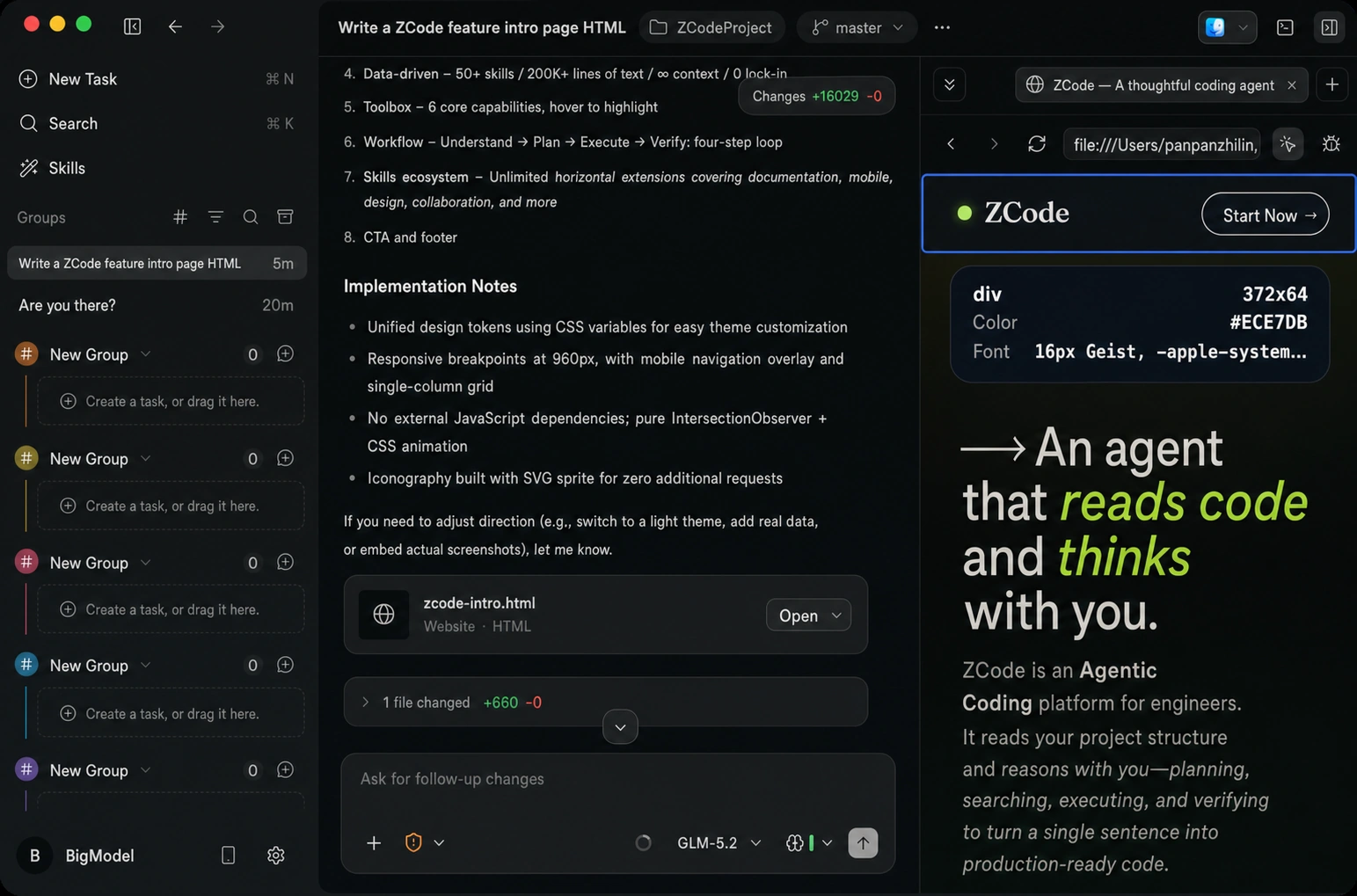 Browser element picker