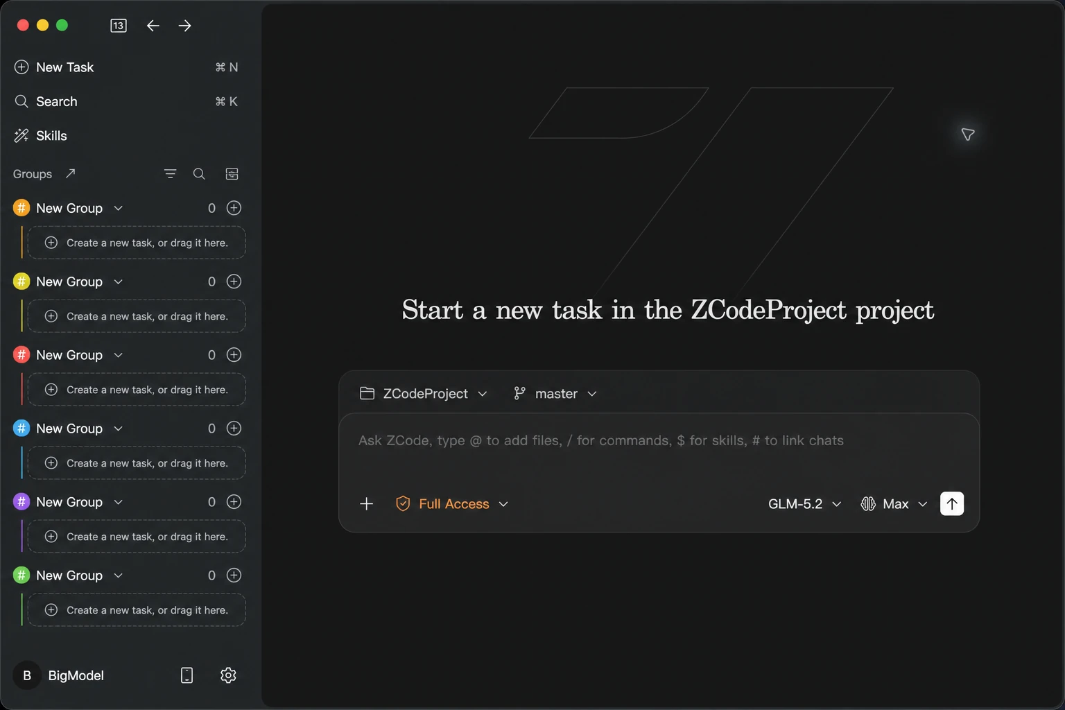 Task groups